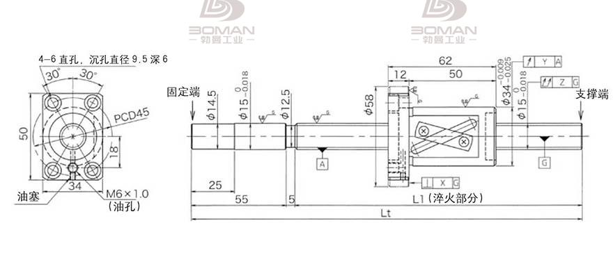 KURODA GG1520AS-BALR-1300A 黑田丝杆3d软件